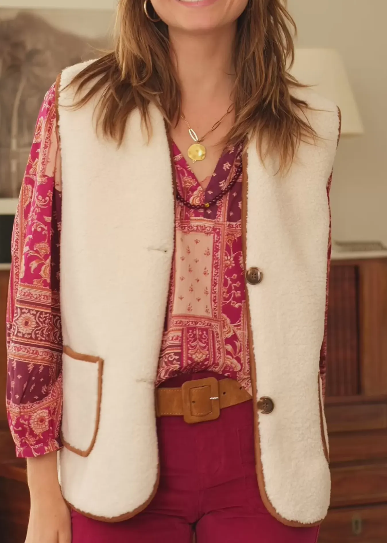 Femmes LA PETITE ÉTOILE Manteaux & Vestes|Gilet Livena