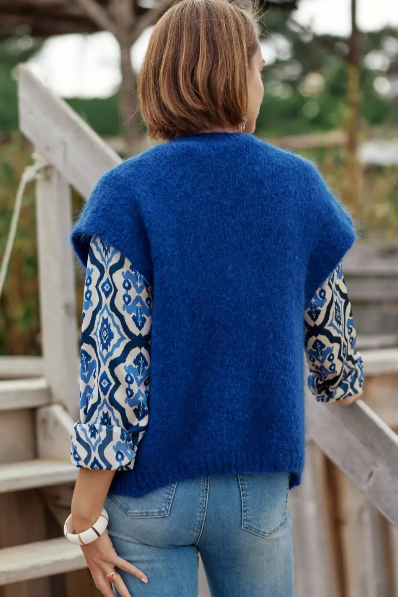 Femmes LA PETITE ÉTOILE Mailles|Gilet Sade
