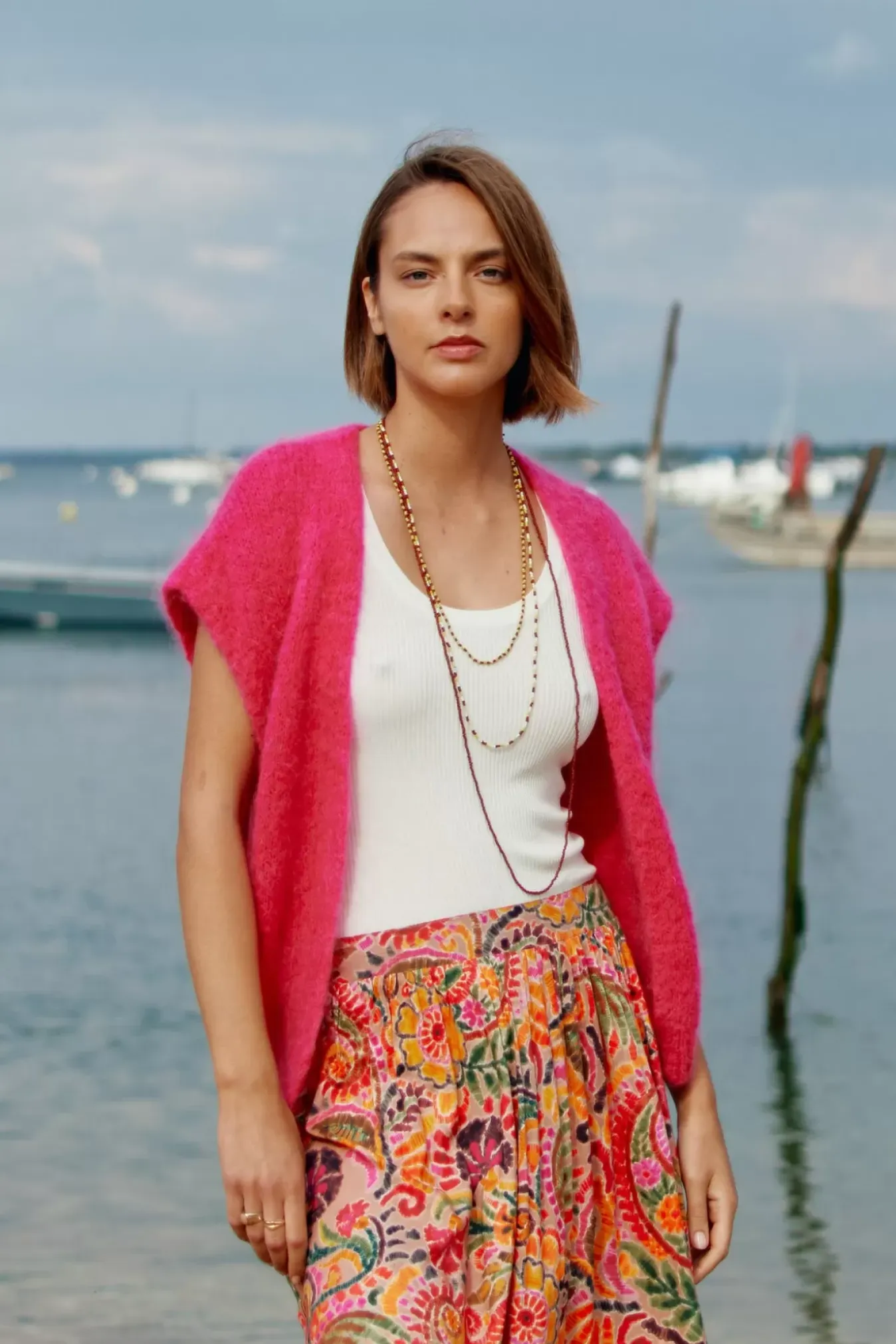 Femmes LA PETITE ÉTOILE Mailles|Gilet Sade