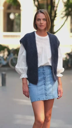 Femmes LA PETITE ÉTOILE Mailles|Gilet Sade