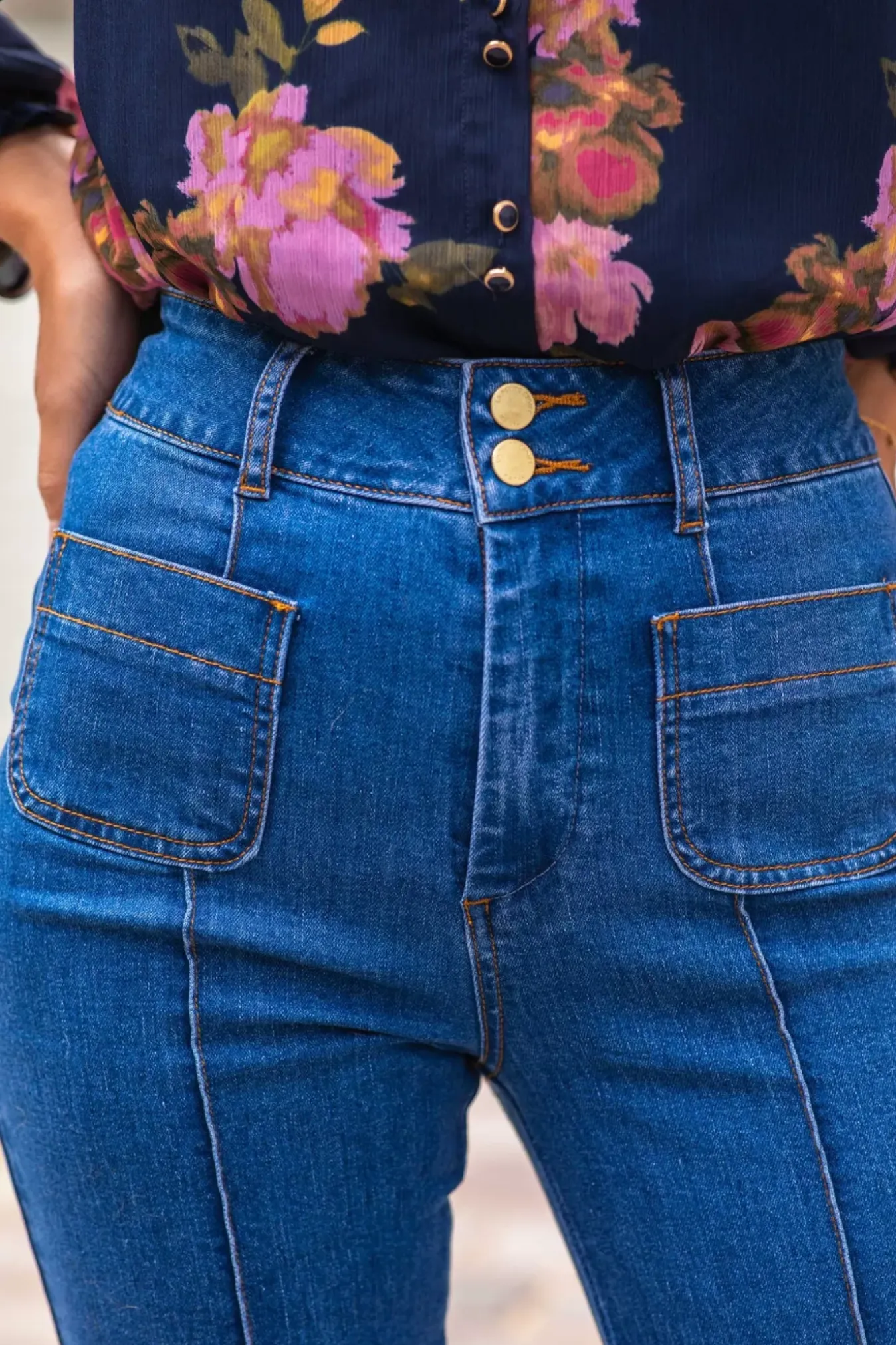 Femmes LA PETITE ÉTOILE Pantalons & Jeans|Jeans Gamote