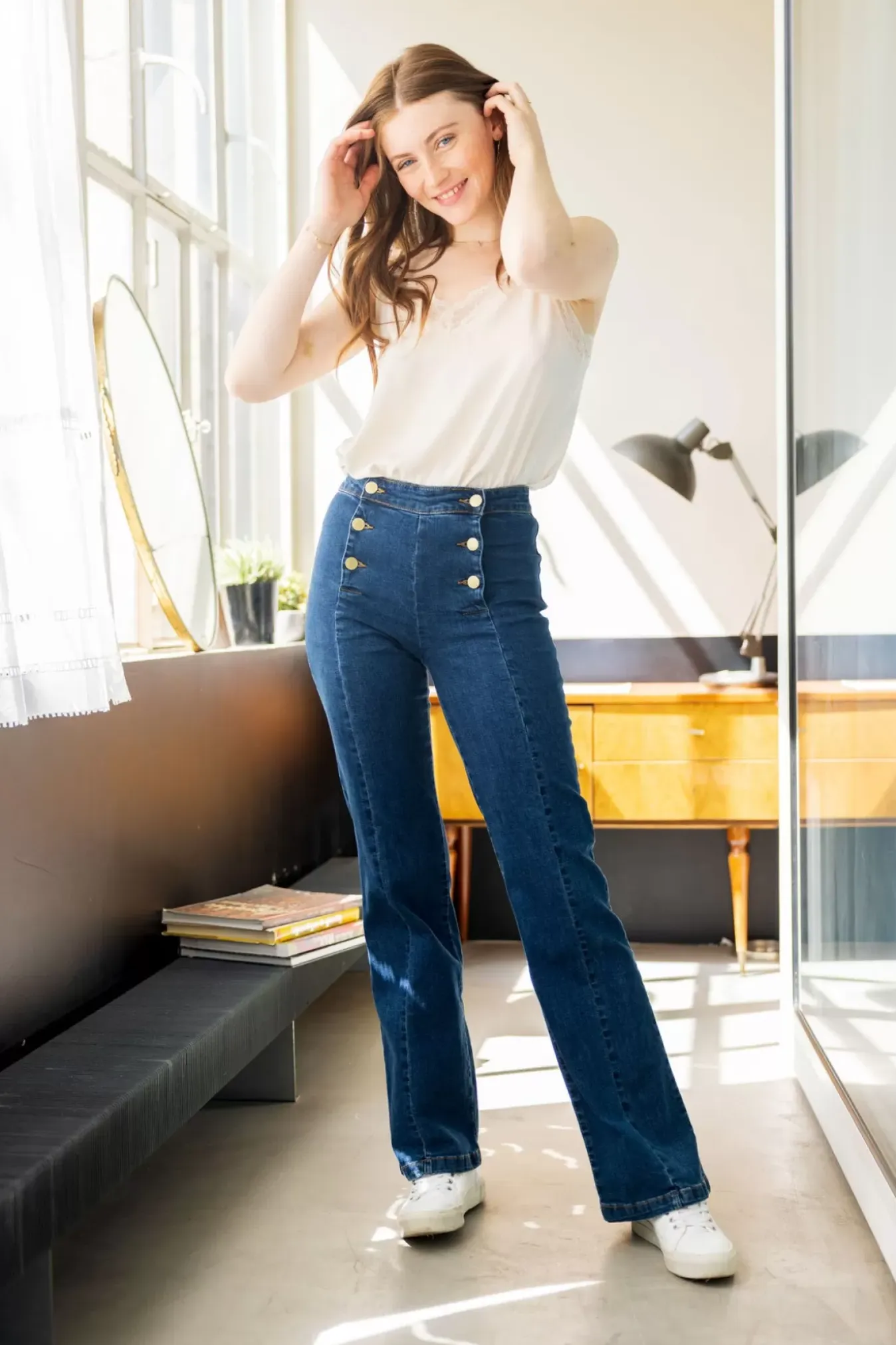 Femmes LA PETITE ÉTOILE Pantalons & Jeans|Jeans Paula W
