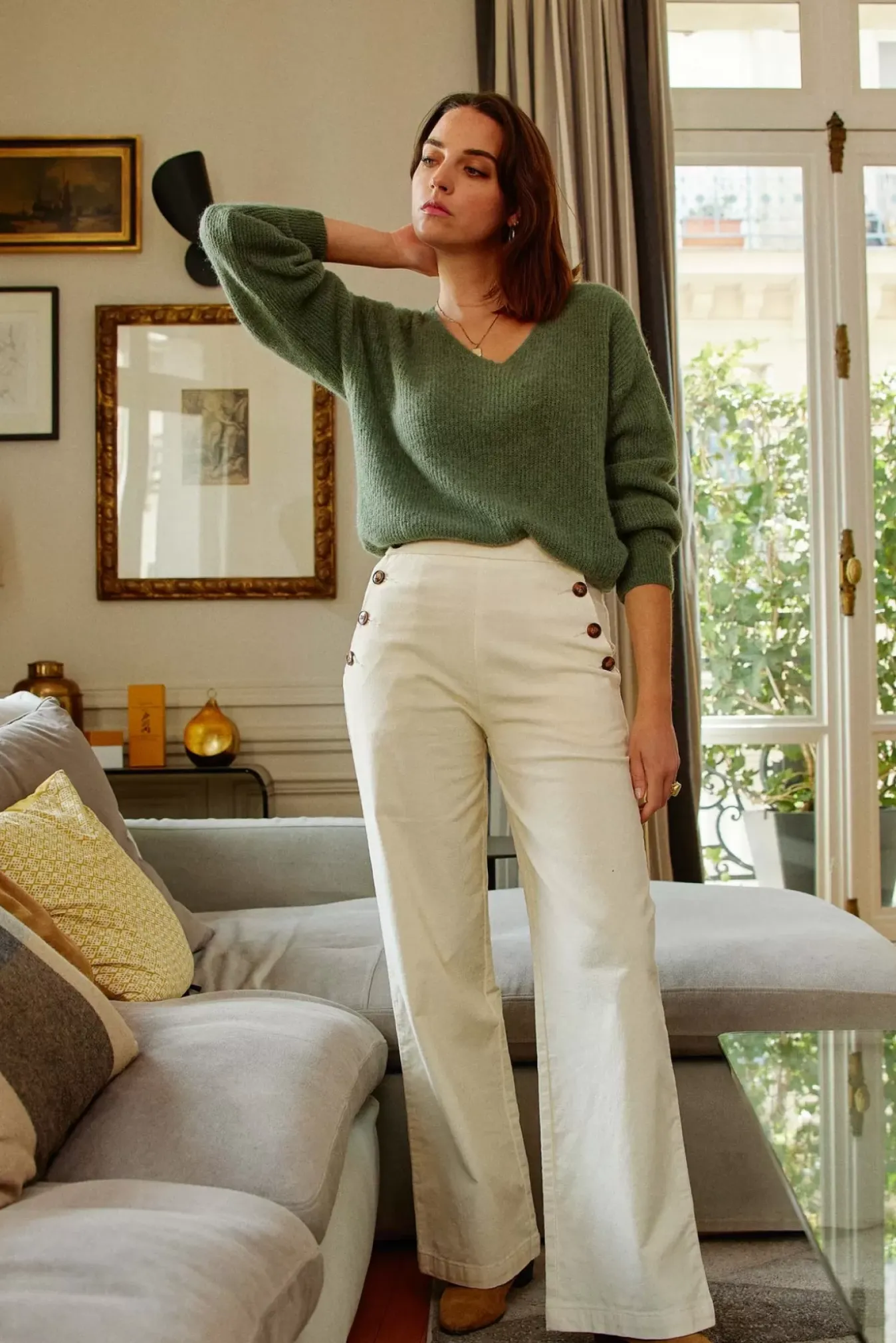 Femmes LA PETITE ÉTOILE Pantalons & Jeans|Pantalon Cady V