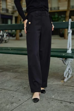 Femmes LA PETITE ÉTOILE Pantalons & Jeans|Pantalon Riel