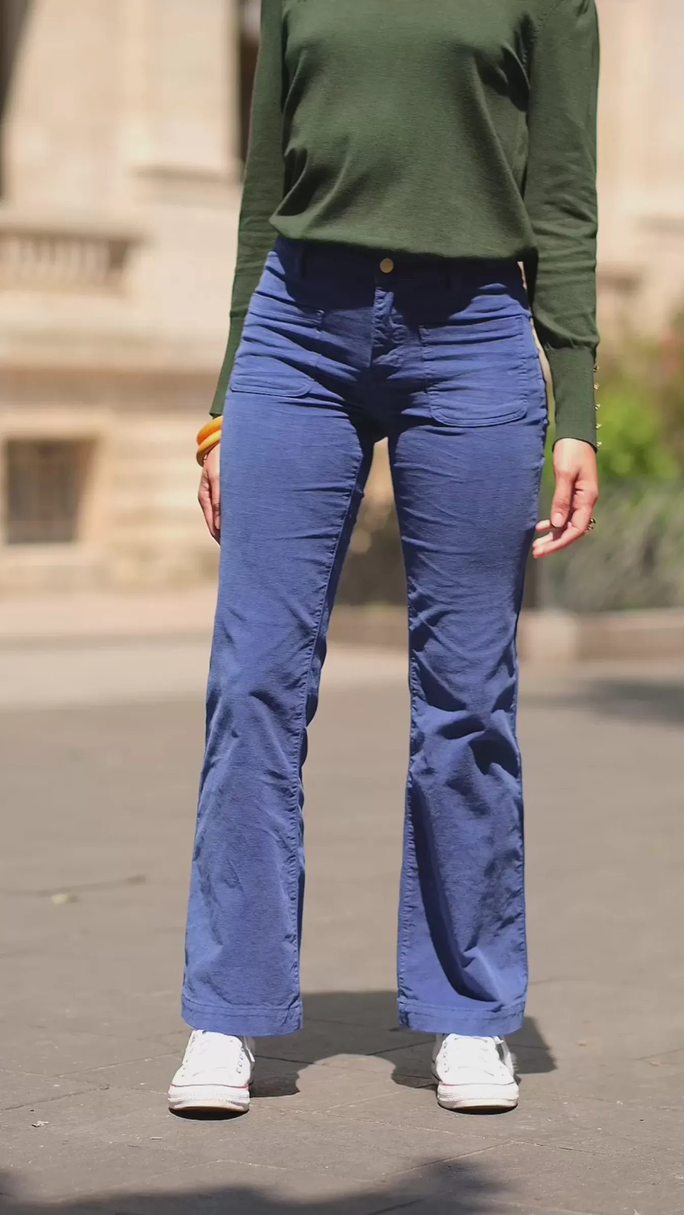 Femmes LA PETITE ÉTOILE Pantalons & Jeans|Pantalon Sonny Velours