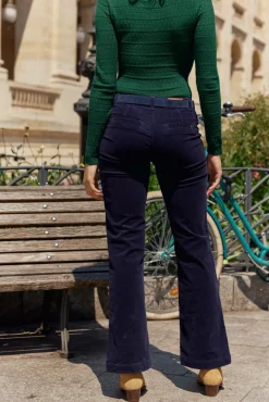 Femmes LA PETITE ÉTOILE Pantalons & Jeans|Pantalon Sonny Velours