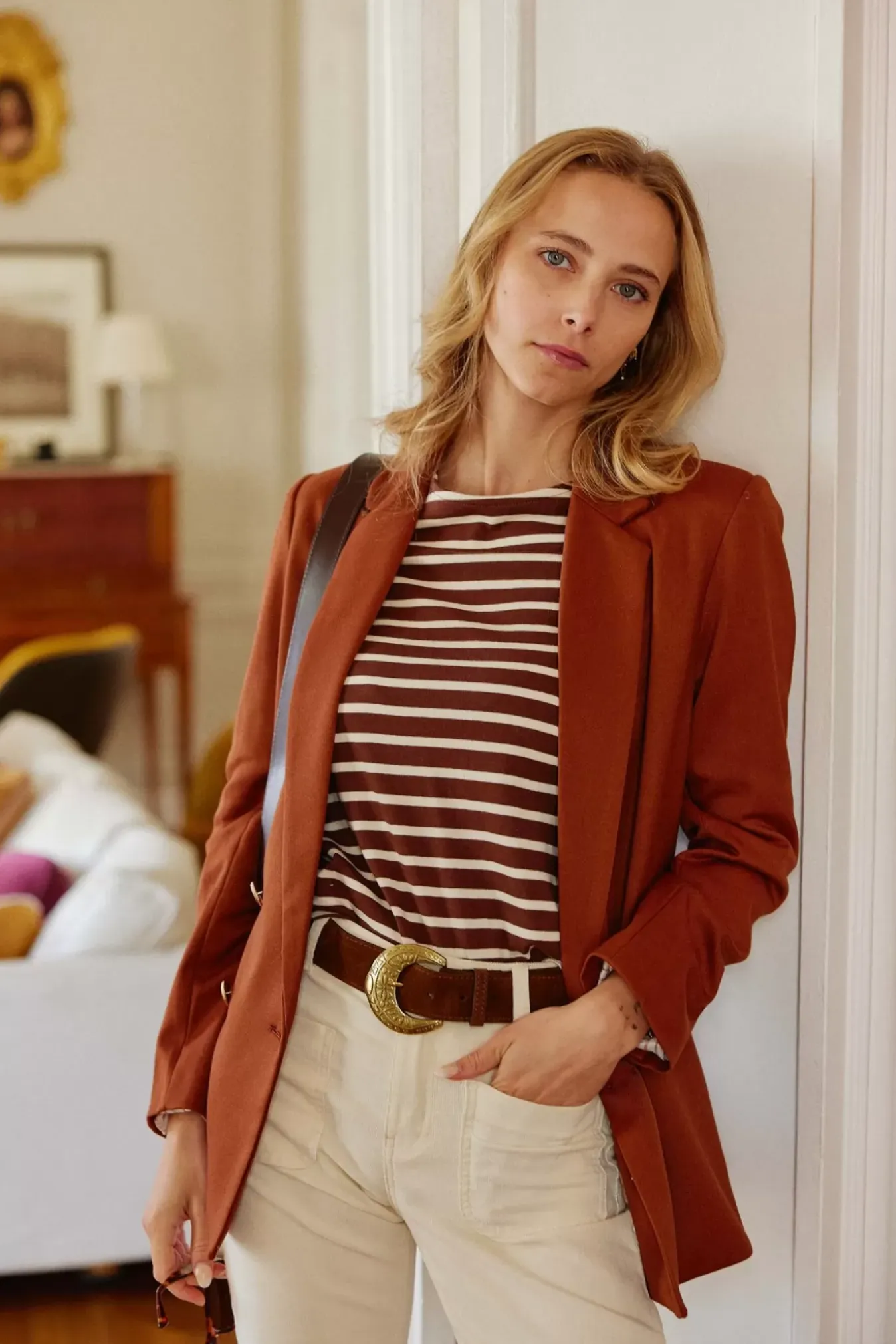 Femmes LA PETITE ÉTOILE Pantalons & Jeans|Pantalon Sonny Velours
