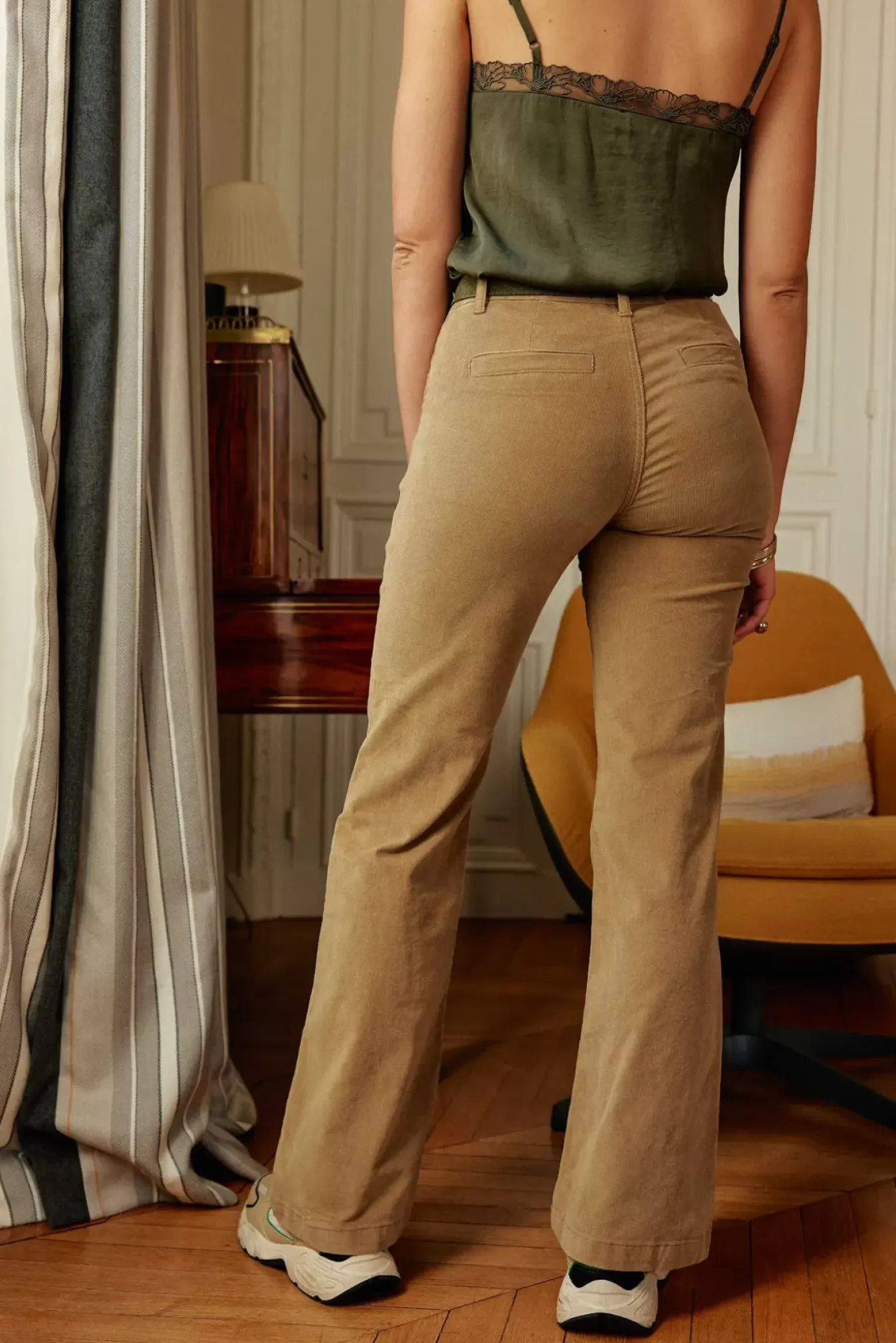 Femmes LA PETITE ÉTOILE Pantalons & Jeans|Pantalon Sonny Velours
