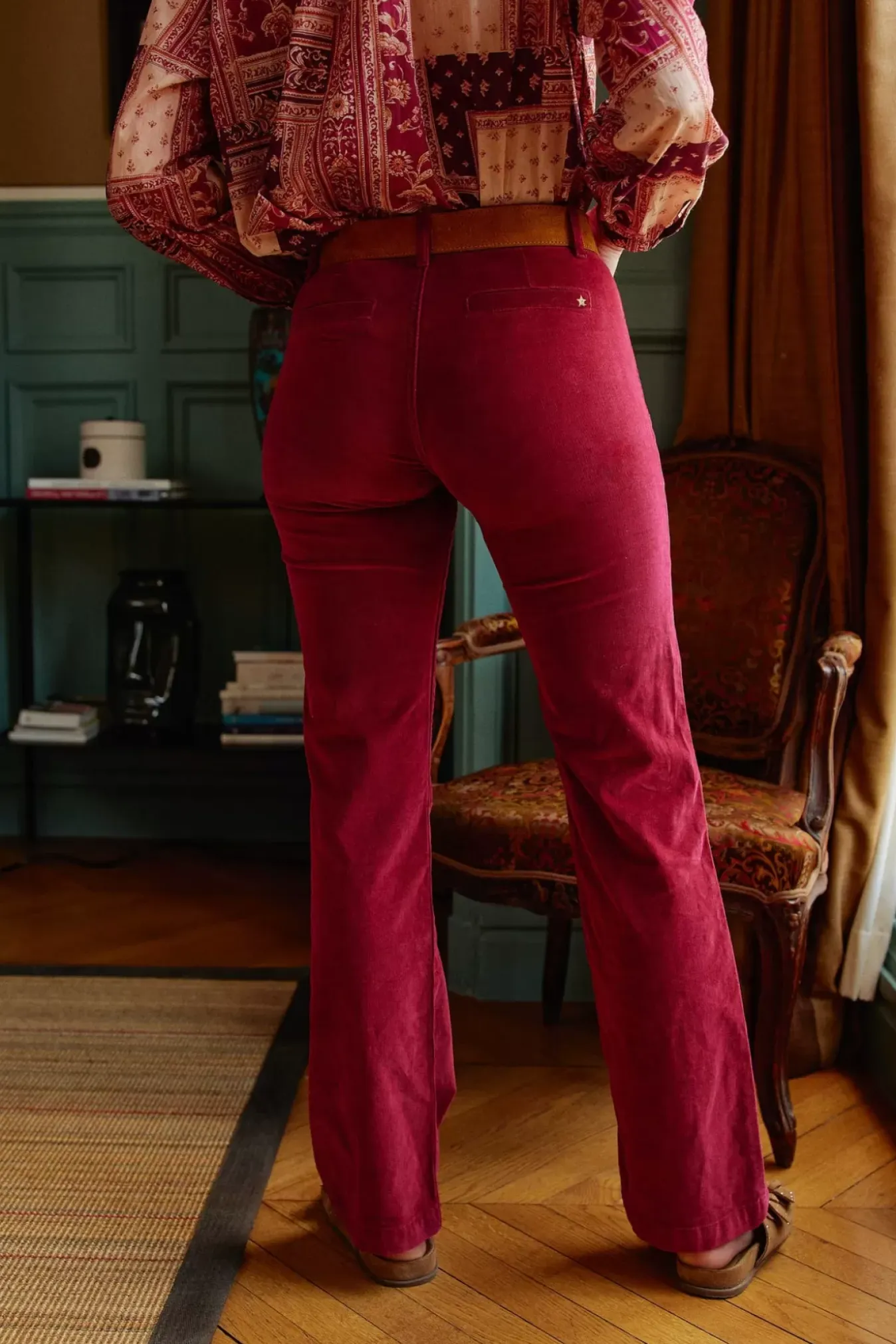 Femmes LA PETITE ÉTOILE Pantalons & Jeans|Pantalon Sonny Velours