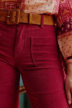 Femmes LA PETITE ÉTOILE Pantalons & Jeans|Pantalon Sonny Velours