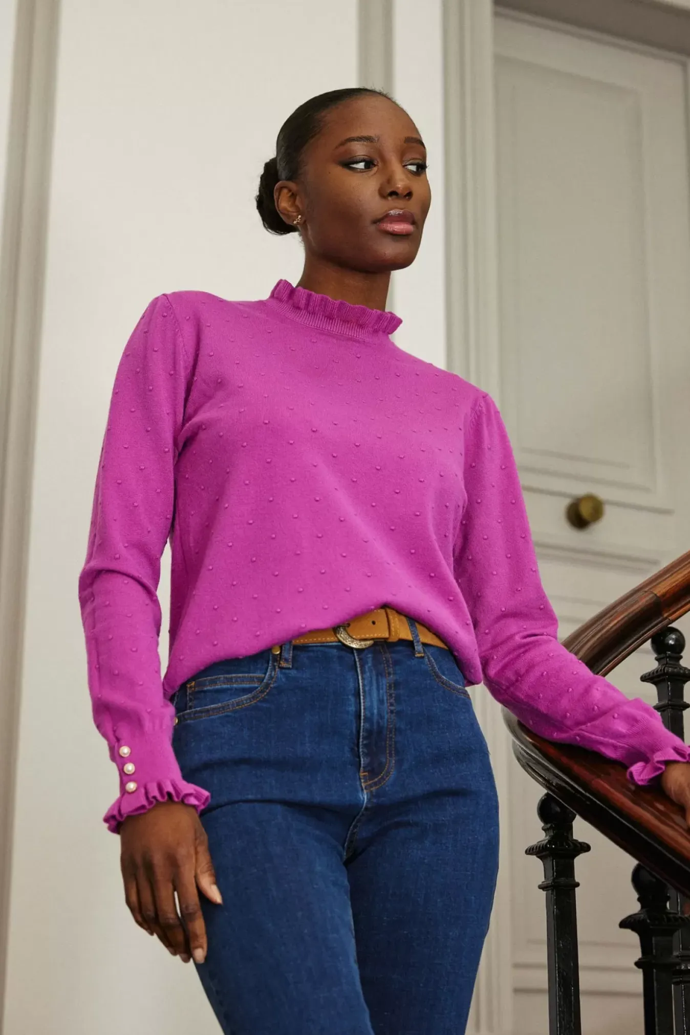 Femmes LA PETITE ÉTOILE Mailles|Pull Solferinos