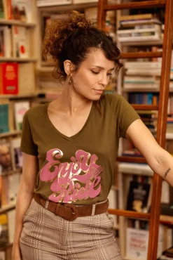 Femmes LA PETITE ÉTOILE Tops|T-Shirt Enjoy