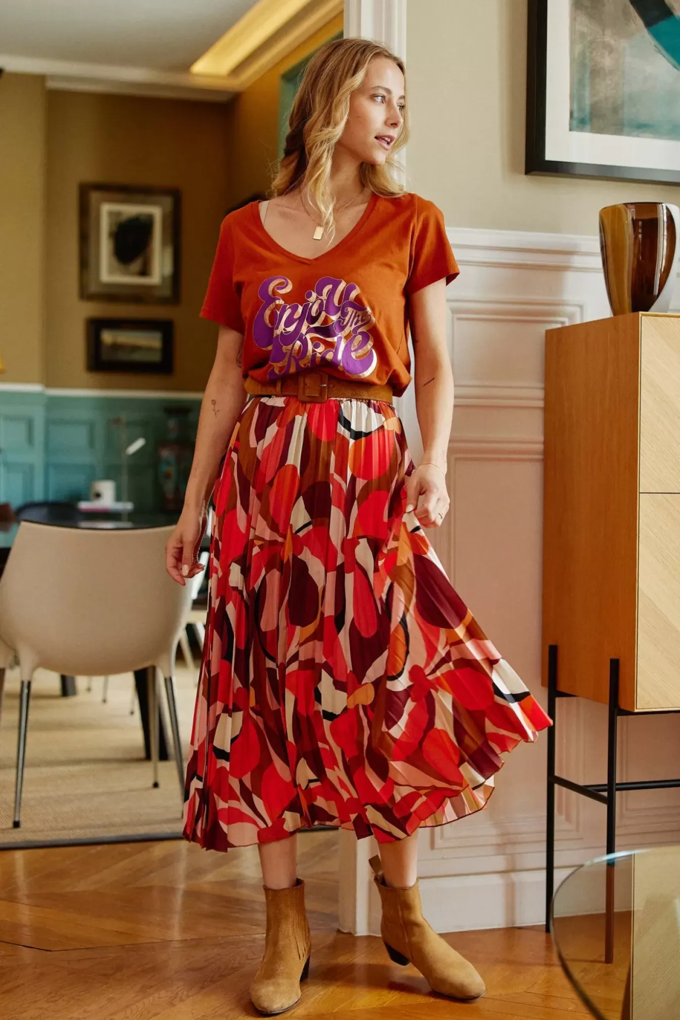 Femmes LA PETITE ÉTOILE Tops|T-Shirt Enjoy