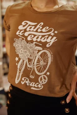 Femmes LA PETITE ÉTOILE Tops|T-Shirt Peace