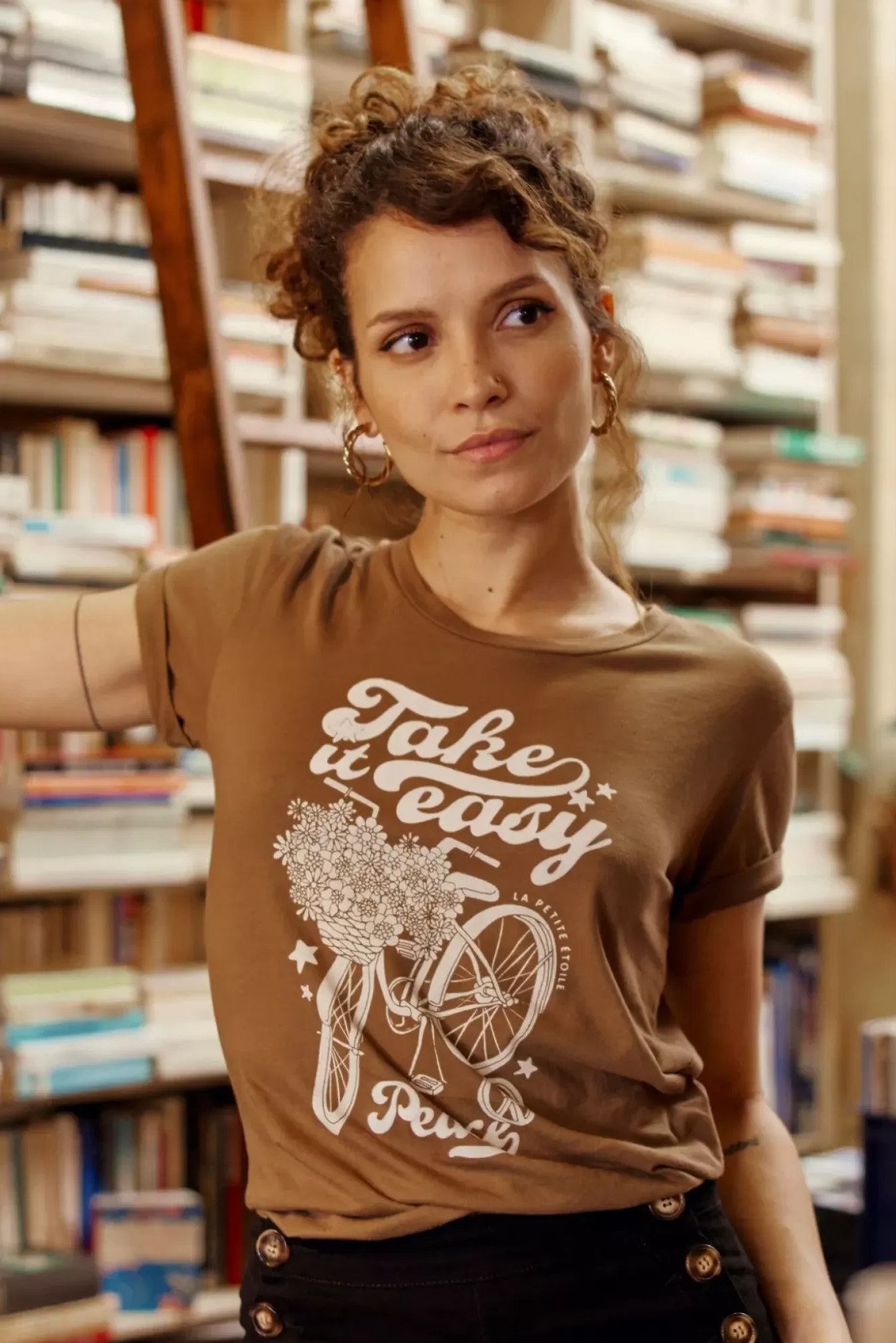 Femmes LA PETITE ÉTOILE Tops|T-Shirt Peace