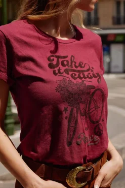 Femmes LA PETITE ÉTOILE Tops|T-Shirt Peace