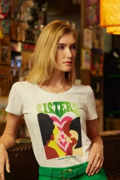 Femmes LA PETITE ÉTOILE Tops|T-Shirt Soeurettes