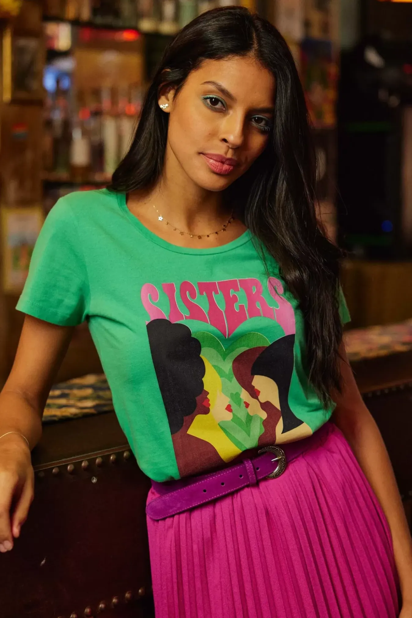 Femmes LA PETITE ÉTOILE Tops|T-Shirt Soeurettes