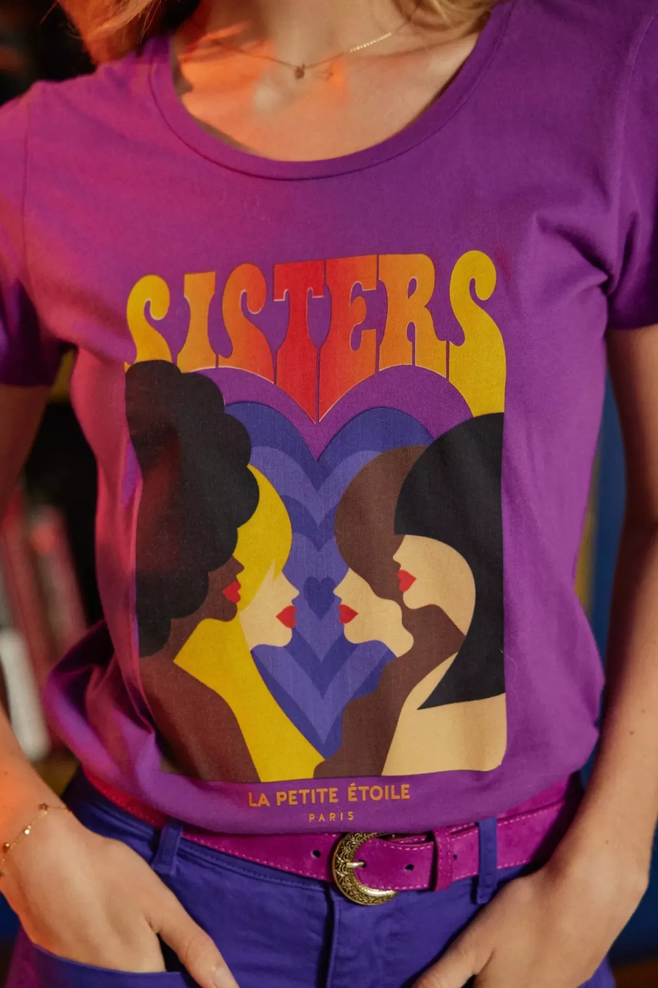 Femmes LA PETITE ÉTOILE Tops|T-Shirt Soeurettes